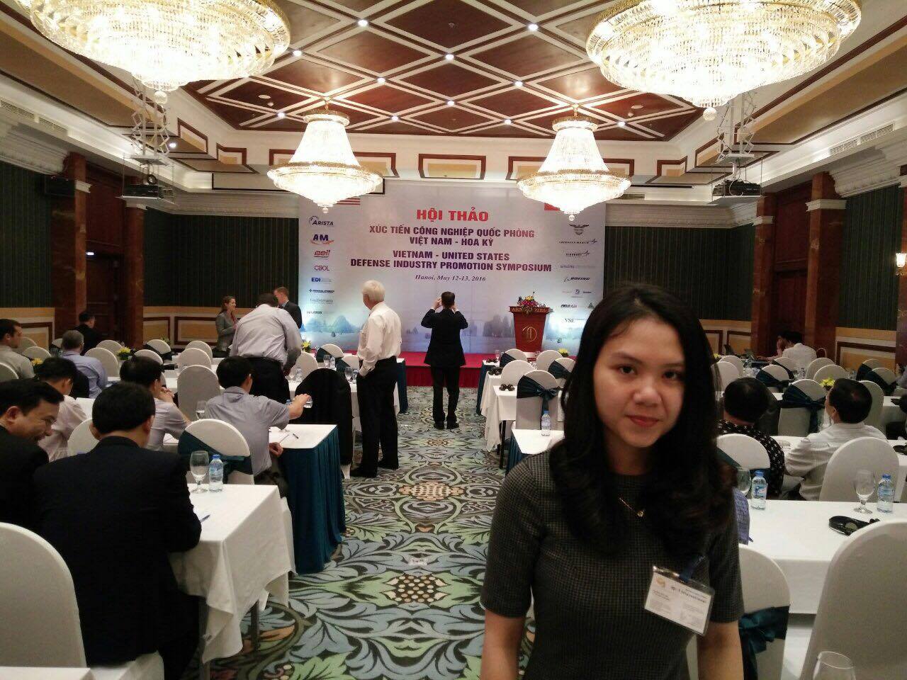Chủ tịch Công ty Quốc tế tham dự Hội thảo xúc tiến Công nghiệp Quốc Phòng Việt Nam - Hoa Kỳ (5/2016)