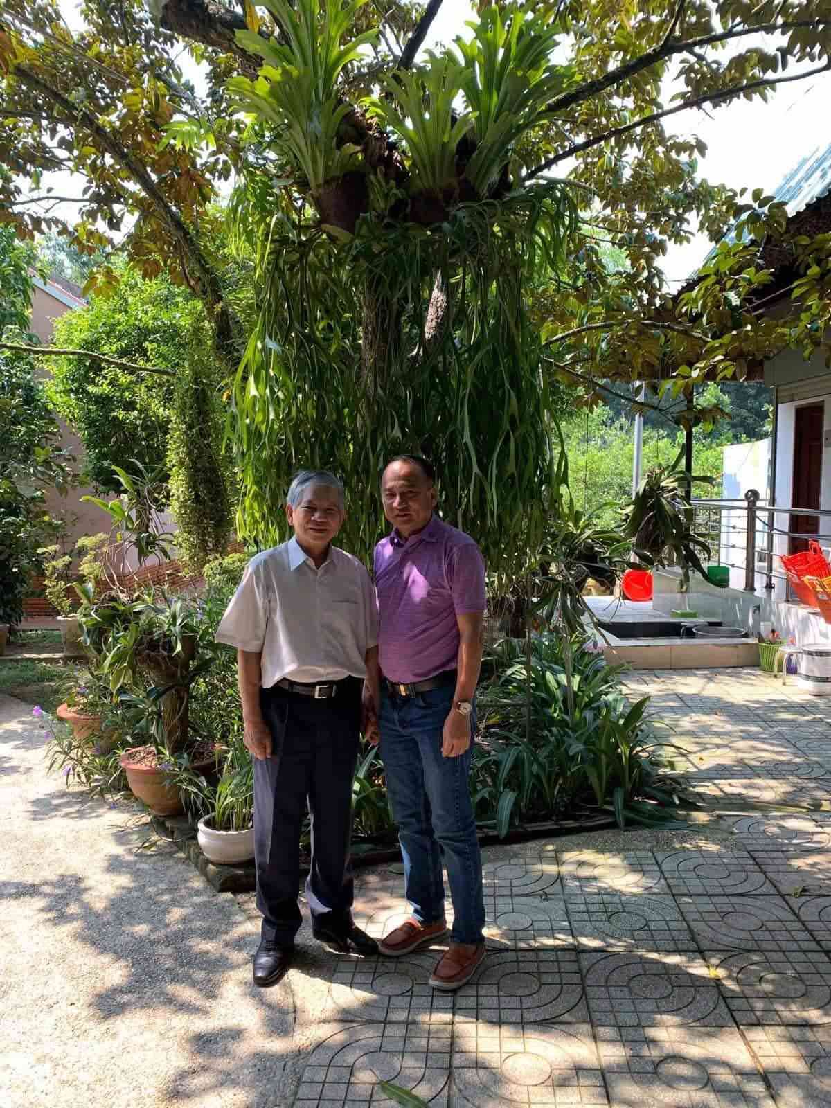 Chủ tịch Công ty Quốc tế IQCT tới thăm nhà riêng Chủ tịch nước Nguyễn Minh Triết