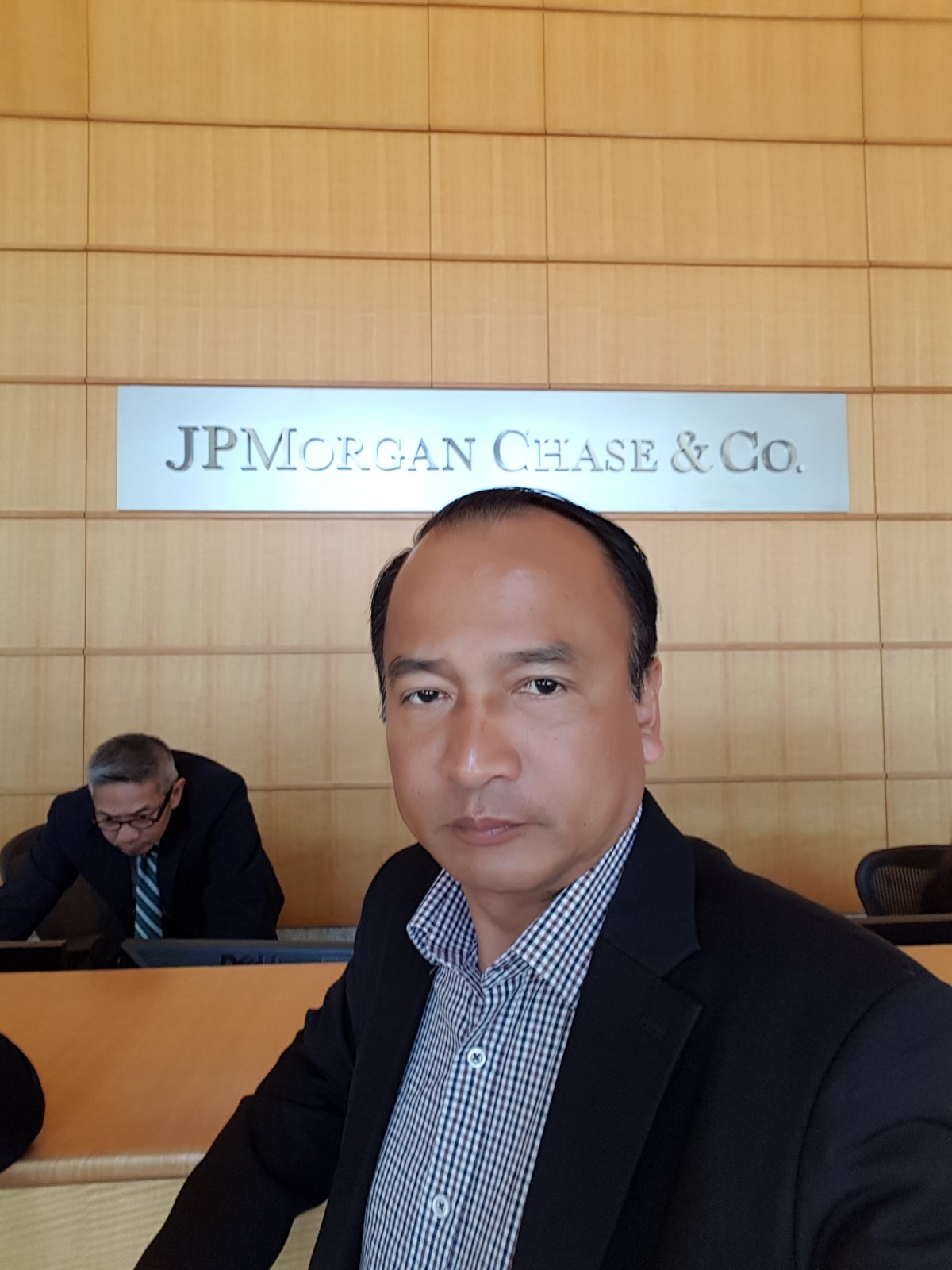 Chủ tịch Công ty Quốc tế IQCT tới thăm hãng dịch vụ tài chính lâu đời JPMorgan Chase & Co tại New York, Mỹ 2019